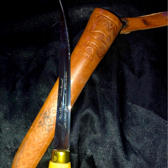 RAPALA J. MARTTIINI FILLET KNIFE & LEATHER SHEATH
